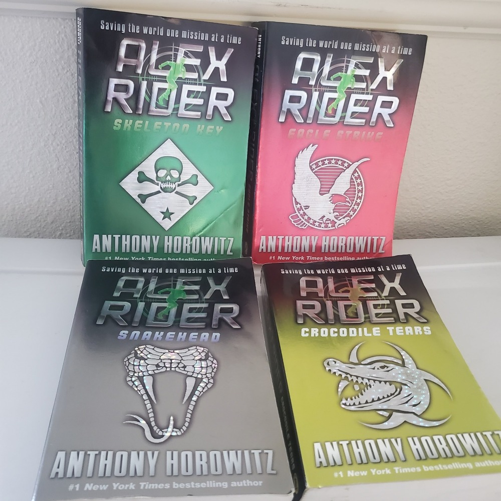 Alex Rider Anthony Horowitz 9 Book Lot Paperback Spy Series Point Blank Scorpia - Picture 7 of 9